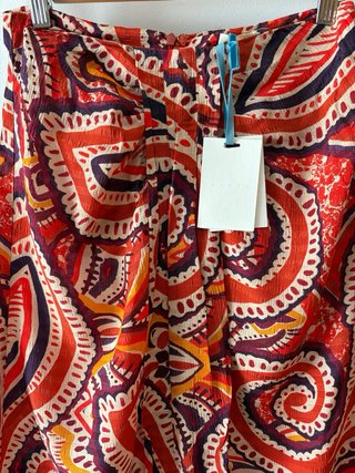 Falda Massimo Dutti Estampada Talla S