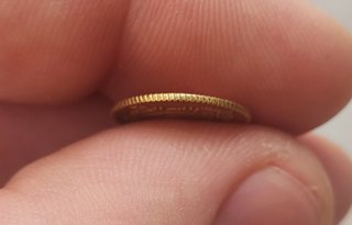 ORO MEDIO ESCUDO CARLOS III 1786 MADRID