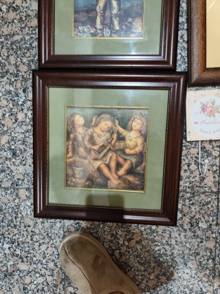 3 Cuadros y Perchero Infantil