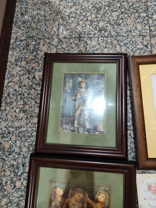 3 Cuadros y Perchero Infantil