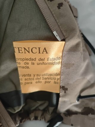 Chaqueta GoreTex Marina Española Talla M
