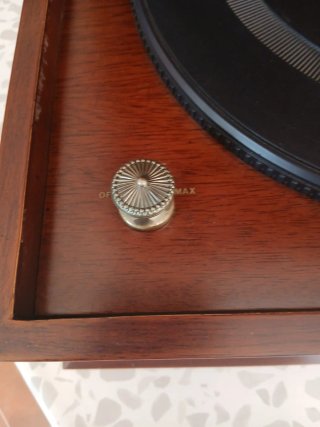 Tocadiscos de época madera Funciona perfectamente