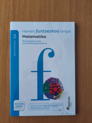 Libro de matemáticas 2 de segundo de bachillerato