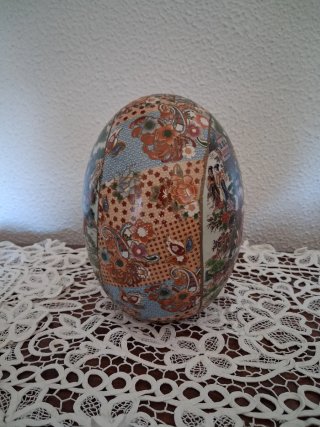 Huevo decorativo chino antigüedad