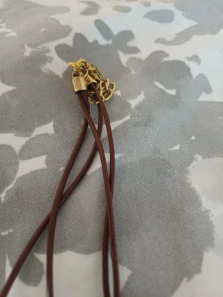 Colgante Estrella Mar Bronce y Marrón