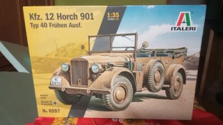 Maqueta Kfz. 12 Horch 901 Italeri 1:35
