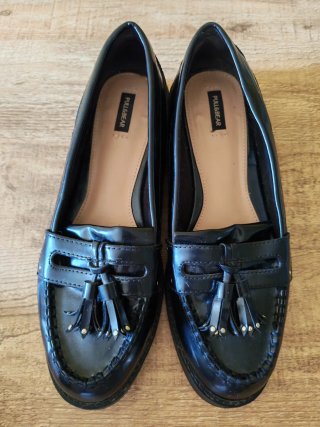 Mocasines Pull&Bear negros 38