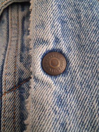 Giubbotto Levi's fodera in pile Taglia S Vintage anni '90