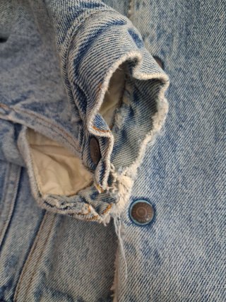 Giubbotto Levi's fodera in pile Taglia S Vintage anni '90