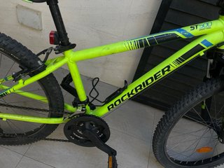 Bicicleta Rockrider infantil verde