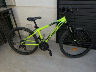 Bicicleta Rockrider infantil verde