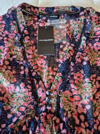 Vestido Sfera Talla L floral