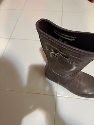 Botas Hunter Moradas Talla 40 . No hago envíos.