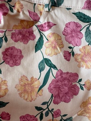 Pantalón flores Bimani Talla Única