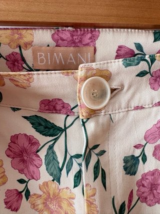Pantalón flores Bimani Talla Única