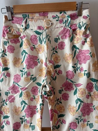 Pantalón flores Bimani Talla Única
