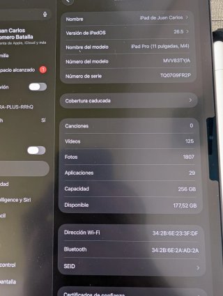 iPad Pro 11 M4 256gb + Apple Pencil 2