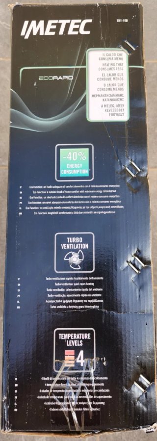 Calefactor Imetec Eco Rapid