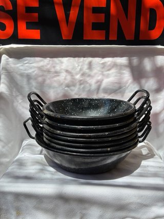 Set de 6 sartenes negras