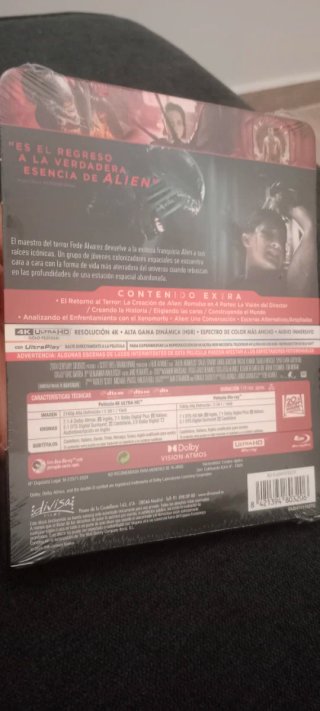 Alien Romulus 4K UHD Steelbook Blu-ray