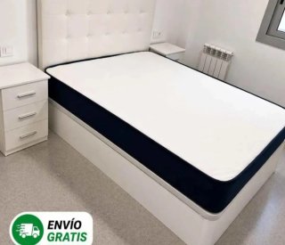 Canapés abatible madera con Colchónes