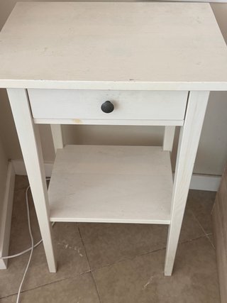 Mesita Noche Blanca Ikea Modelo Hemnes