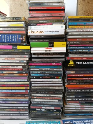 Lote 230 CDs Música + DVDs Conciertos