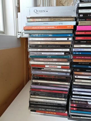 Lote 230 CDs Música + DVDs Conciertos