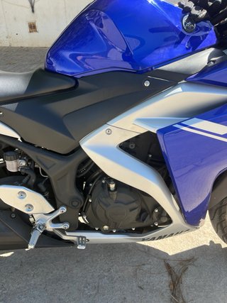 Yamaha YZF R3 Azul/Plata