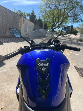 Yamaha YZF R3 Azul/Plata
