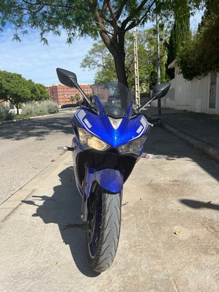 Yamaha YZF R3 Azul/Plata