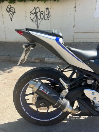 Yamaha YZF R3 Azul/Plata