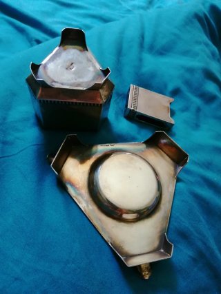 Juego de Plata 910/000 para Fumador
