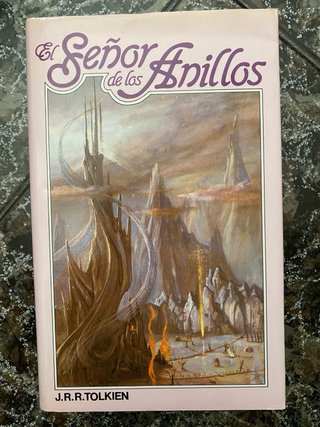 Libro el señor de los anillos J.R.R. Tolkien.
