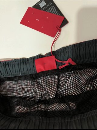 Bañador Hugo Boss Rojo Estampado