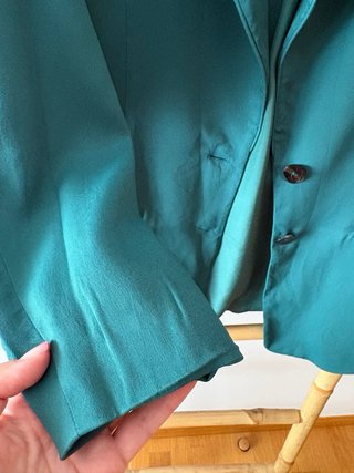 Blazer Maksu Verde Azulado