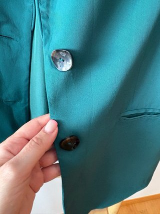 Blazer Maksu Verde Azulado