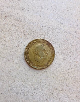 Lote de monedas antiguas de pesetas