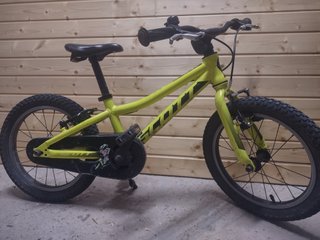Bicicleta Scott Scale 16 Amarilla