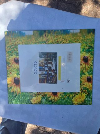 Cornice 20x25 con Girasoli e Vetro