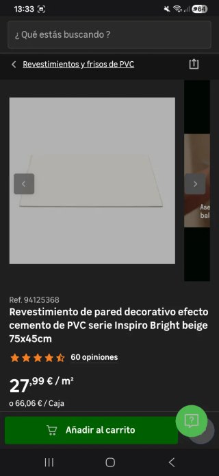 Revestimiento PVC efecto cemento Inspiro