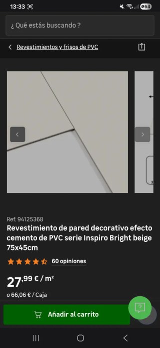 Revestimiento PVC efecto cemento Inspiro