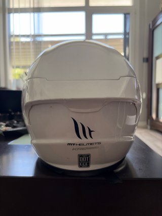 Casco MT HELMETS KRE Blanco talla S