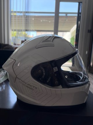 Casco MT HELMETS KRE Blanco talla S