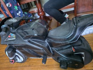 Moto Eléctrica Infantil Negra