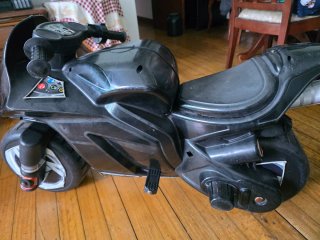 Moto Eléctrica Infantil Negra