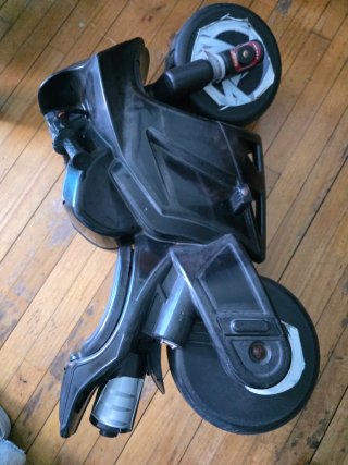 Moto Eléctrica Infantil Negra