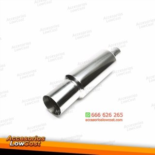 Silenciador trasero deportivo TA Technix de acero