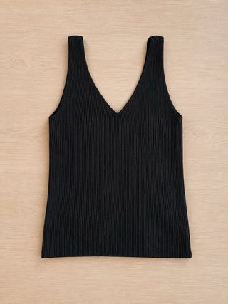 Top Pimkie negro tirantes