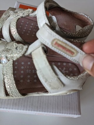 Sandalias Biomecanic Talla 25 Blancas